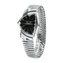 ベンチュラ 腕時計（メンズ） H24411232 ハミルトン HAMILTON ベンチュラ フレックス ブラック メンズ 腕時計 ブランド ギフト 父の日 プレゼント 実用的