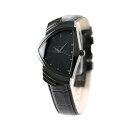 ベンチュラ 腕時計（メンズ） ハミルトン ベンチュラ クオーツ 32.5mm メンズ 腕時計 H24401731 HAMILTON オールブラック 黒