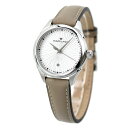 ハミルトン ジャズマスター レディ クオーツ 腕時計 レディース 革ベルト HAMILTON H32231810 アナログ ホワイト グレージュ 白 スイス製