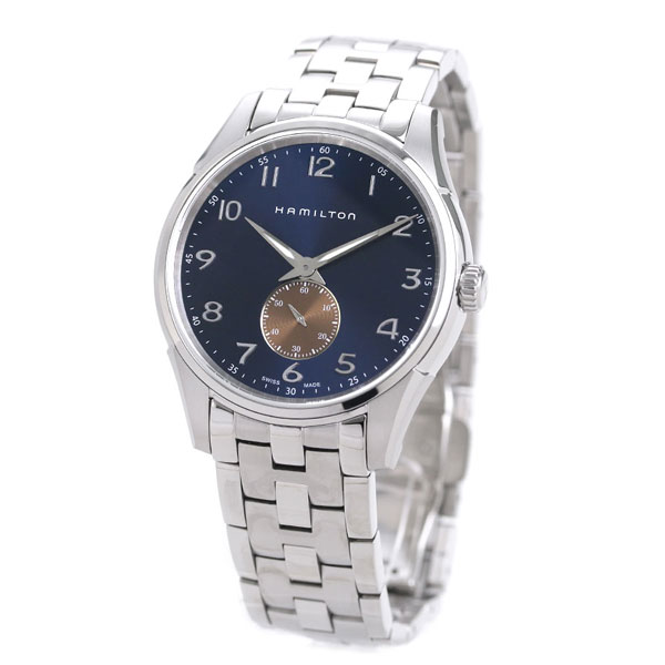 ハミルトン ジャズマスター シンライン スモールセコンド クオーツ メンズ 腕時計 H38411140 HAMILTON ブルー ギフト 父の日 プレゼント 実用的