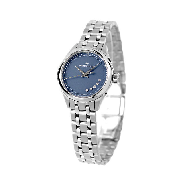 ハミルトン ジャズマスター 26mm クオーツ 腕時計 レディース ダイヤモンド HAMILTON H32111140 アナログ ブルー スイス製