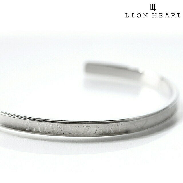ライオンハート バングル メンズ ブランド LION HEART ステンレススチール LHMB003NS シルバー アクセサリー