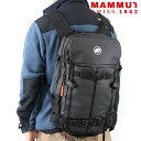 \さらに+9倍★16日02時迄/ マムート リュック メンズ レディース ブランド MAMMUT ニルヴァーナ28 バックパック リュックサック スポーツバッグ ポリアミド90%、ポリエステル10% 2560-00260-0001-1028 ブラック バッグ(4)