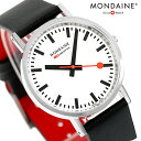 \今ならさらに+9倍/ モンディーン クラシック クォーツ 電池式 腕時計 ブランド メンズ レディース MONDAINE A660.30314.11SBBV ...