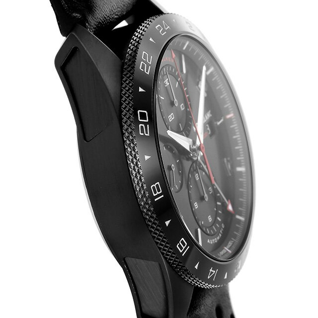 ＼スーパーSALE★最大さらに+9倍／ モンブラン タイムウォーカー 自動巻き 腕時計 メンズ クロノグラフ 革ベルト MONTBLANC 116102 アナログ ブラック 黒 スイス製 ギフト プレゼント 実用的