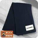 \スーパーSALE★さらに+9倍/ ジルサンダー JIL SANDER マフラー JSCT764009-WTY10008-410 メンズ ネイビー