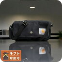 \全品さらに+9倍/ カーハート Carhartt ショルダーバッグ B0000376-BLACK メンズ ブラック