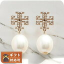 トリーバーチ TORY BURCH ピアス 60525-137 レディース パール KIRA PAVE PEARL DROP EARRING ゴールド|詳細画像