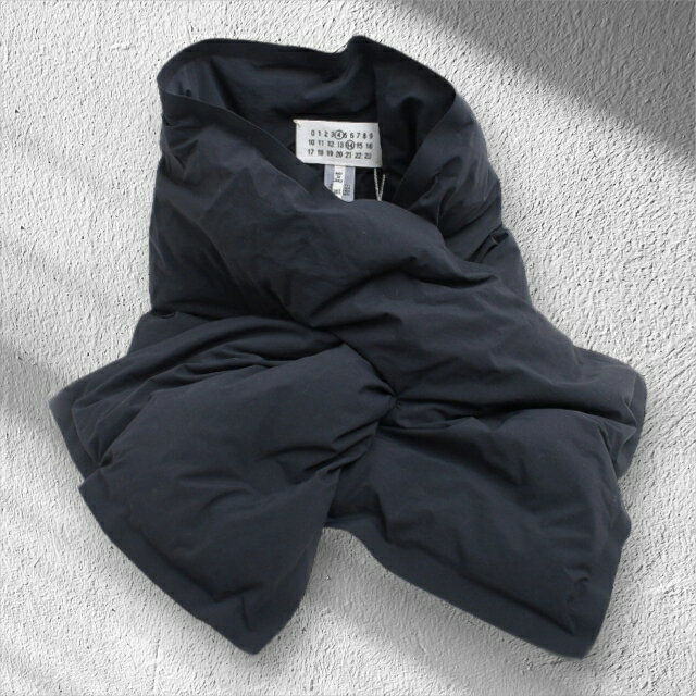 メゾンマルジェラ MAISON MARGIELA マフラー SI0TE0001-S54870-900 メンズ レディース ブラック