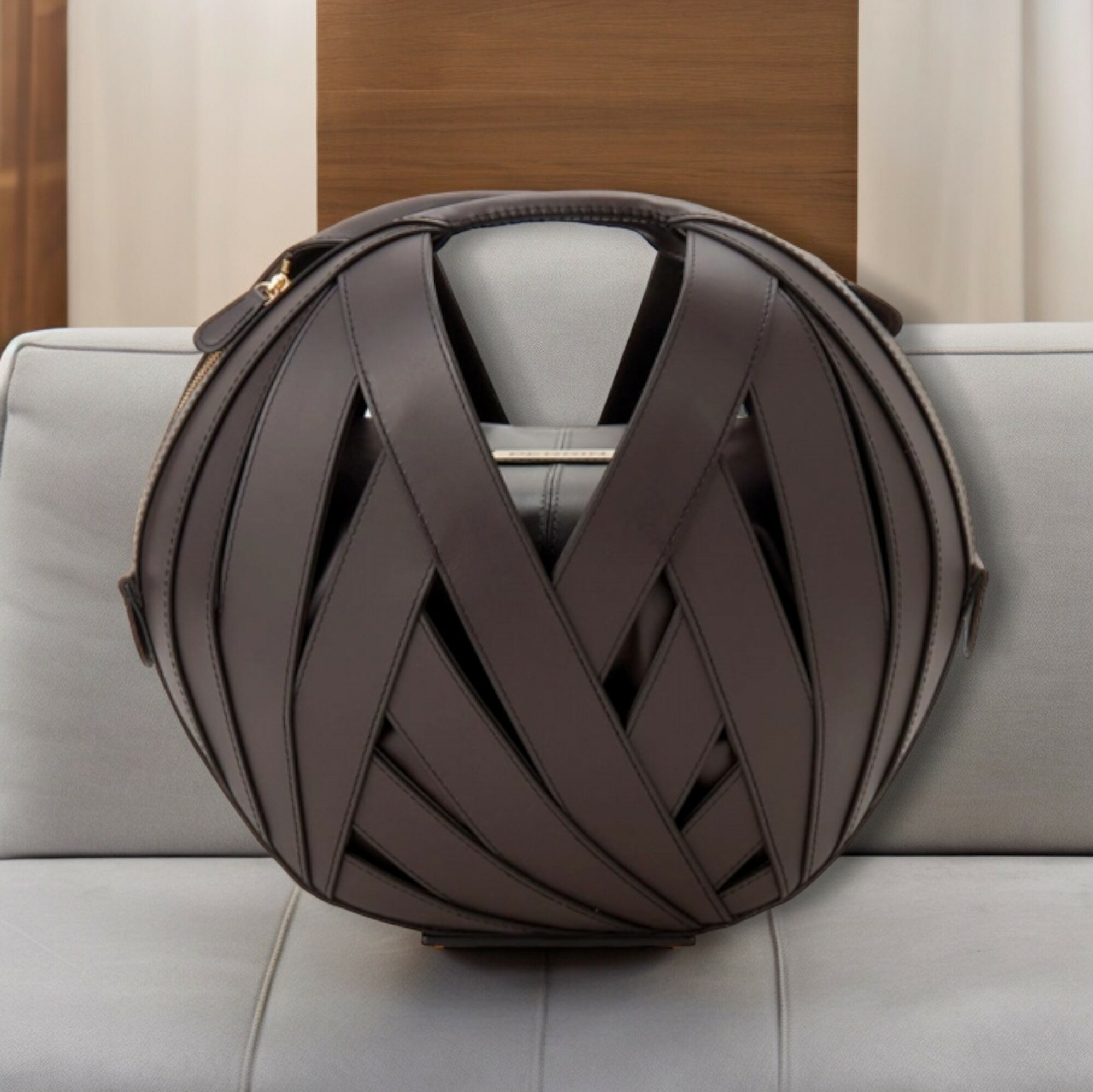 ＼さらに最大+9倍★11日01時迄／ ペランパリ PERRIN PARIS ハンドバッグ RIV4CALWG-ESPRESSO レディース パニエ LE PANIER ESPRESSO ダークブラウンのサムネイル