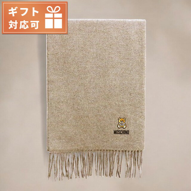 モスキーノ MOSCHINO マフラー レディース M5293 50124 003 ベージュ ライトブラウン