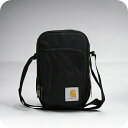 \全品さらに+9倍/ カーハート Carhartt Crossbody Zip Bag ショルダーバッグ B0000305-BLACK メンズ ブラック