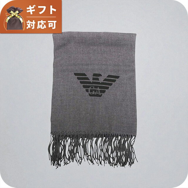 乐天商城 - エンポリオアルマーニ EMPORIO ARMANI マフラー 625214-CC318-04443 メンズ グレー マフラー ブランド