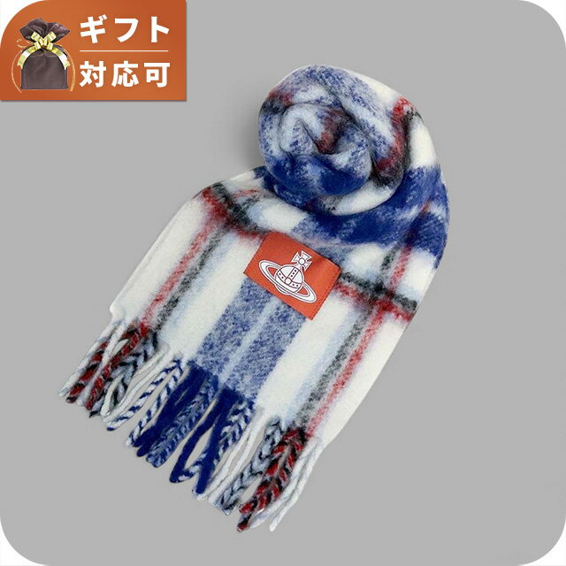 其它 - ヴィヴィアンウエストウッド VIVIENNE WESTWOOD CHUNKY TARTAN マフラー 8103014F-W01BM-A405 ユニセックス ブランド