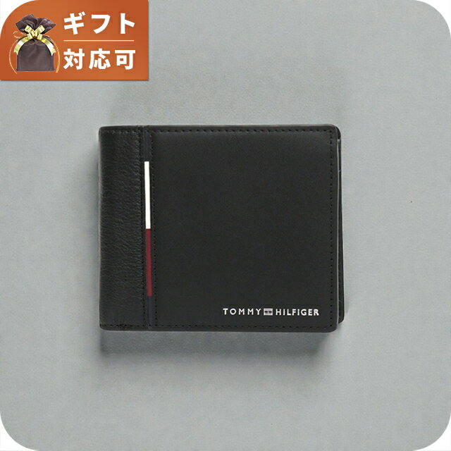 Other - トミーヒルフィガー TOMMY HILFIGER TH CASUAL CC AND COIN 二つ折り財布 AM0AM12766BDS-BLACK メンズ ブランド ウォレット 高級 おしゃれ プレゼント 実用的