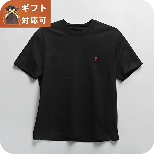 Rakuten - アミパリス AMI PARIS Ami de Coeur パーマネントコレクション Tシャツ BFUTS035-001-S ユニセックス ブラック Tシャツ ブランド