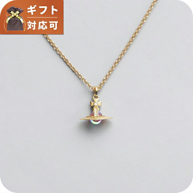 Rakuten - ヴィヴィアンウエストウッド VIVIENNE WESTWOOD NEW PETITE ORB ネックレス 63020098-02R995 レディース ゴールド クリスタル ブランド