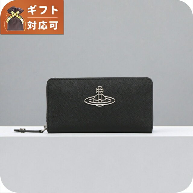 M - ヴィヴィアンウエストウッド VIVIENNE WESTWOOD SAFFIANO THIN LINE ORB 長財布 51050003-l001n-n402 ユニセックス ブランド