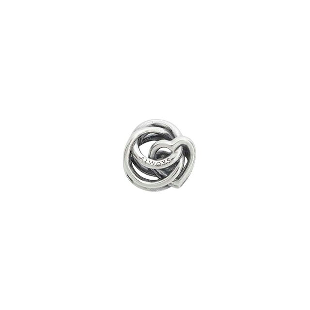 Infinitownのパンドラ PANDORA Moments Family Always Encircled Heart Charm チャーム 791507c00 レディース シルバー ブランド｜アングル3