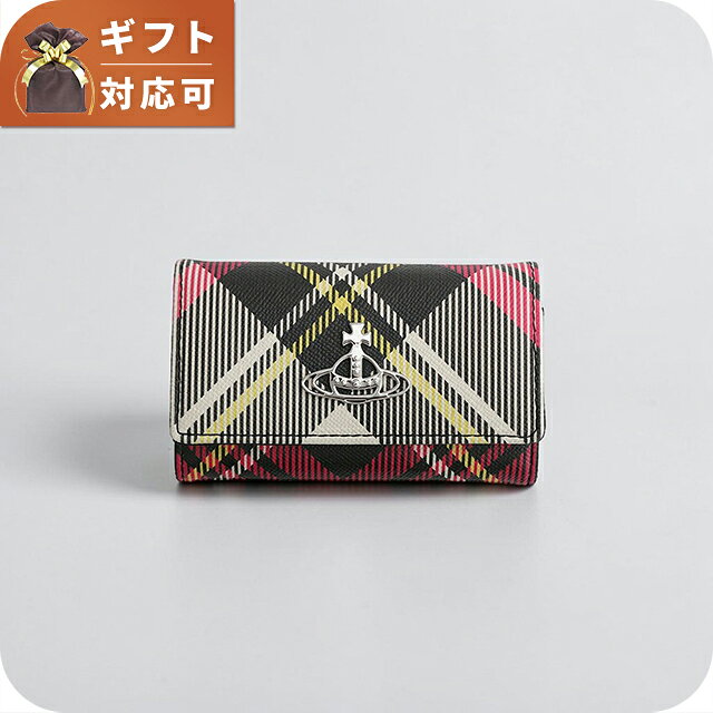 ヴィヴィアンウエストウッド VIVIENNE WESTWOOD キーケース 51020001-s0012-new-exhibition-tartan レディース O101 NEW EXHIBITION TARTAN ニューエキシビションタータン ブランド コンパクト 高級 おしゃれ プレゼント 実用的