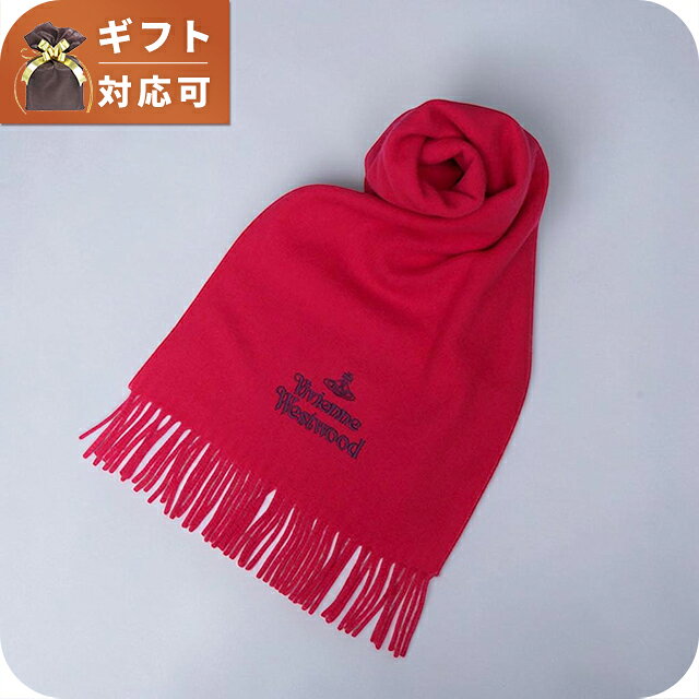 ヴィヴィアンウエストウッド VIVIENNE WESTWOOD マフラー 26-W00Q7-H401-RED レデ...
