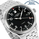 ミューレ・グラスヒュッテ Terrasport II 自動巻き 腕時計 ブランド メンズ Muhle Glashutte M1-37-44-MB アナログ ブラ...