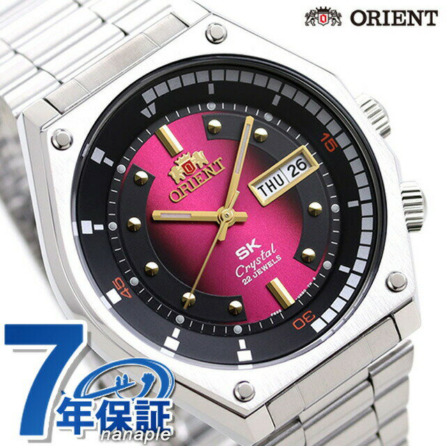 オリエント 腕時計（メンズ） オリエント スポーツ SK復刻モデル 自動巻き メンズ 腕時計 RN-AA0B02R ORIENT レッド 記念品 ギフト 父の日 プレゼント 実用的