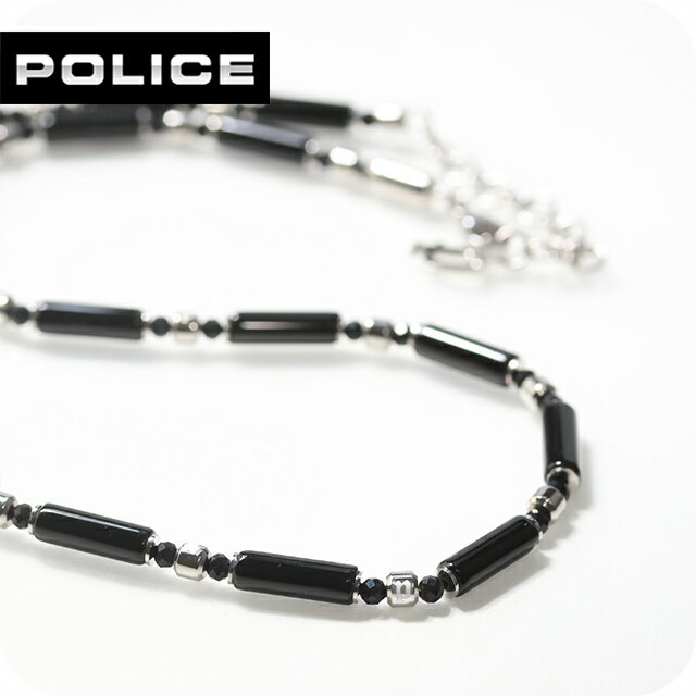 樂天商城 - ポリス ネックレス メンズ ブランド POLICE SILO GN0037301 ブラック アクセサリー