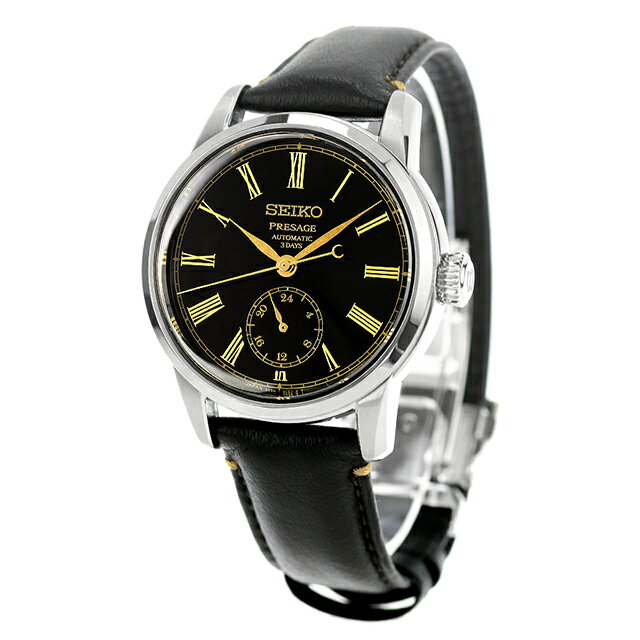 【メモパッド付】 セイコー プレザージュ 漆ダイヤル 自動巻き 腕時計 ブランド メンズ コアショップ専用モデル 流通限定モデル SEIKO PRESAGE SART011 アナログ ブラック 黒 日本製 高級 おしゃれ 防水 プレゼント 男性 実用的