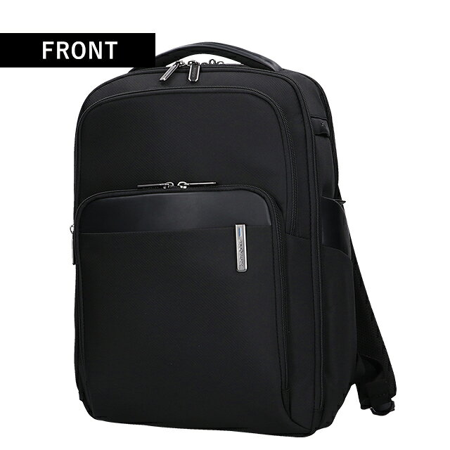 サムソナイト リュック メンズ ブランド Samsonite EVOSIGHT ビジネスカバン ビジネスバッグ バックパック リュックサック スクールバッグ 153522-BK ブラック バッグ 旅行カバン ブランド 高級 おしゃれ プレゼント 男性 実用的 かっこいい beeight-10023157 Infinitown サンプル画像2