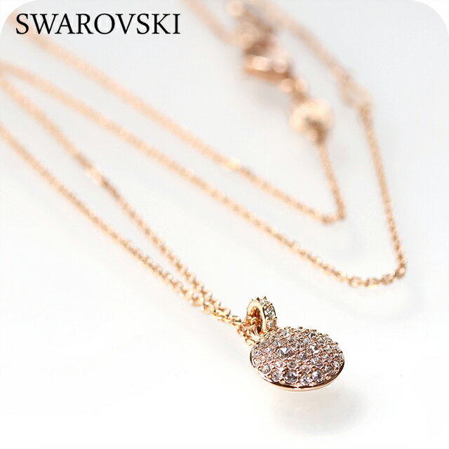 Rhinestone - スワロフスキー ネックレス レディース ブランド SWAROVSKI Sublima ペンダント スワロフスキー 5683450 ローズゴールド アクセサリー