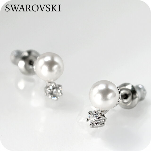 乐天商城 - スワロフスキー ピアス レディース ブランド SWAROVSKI Matrix スタッド スワロフスキー 両耳用 5694225 シルバー アクセサリー