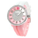 テンデンス クレイジーミディアム クオーツ 腕時計 メンズ レディース TENDENCE TY930111S アナログ シルバー ホワイト ピンク 白