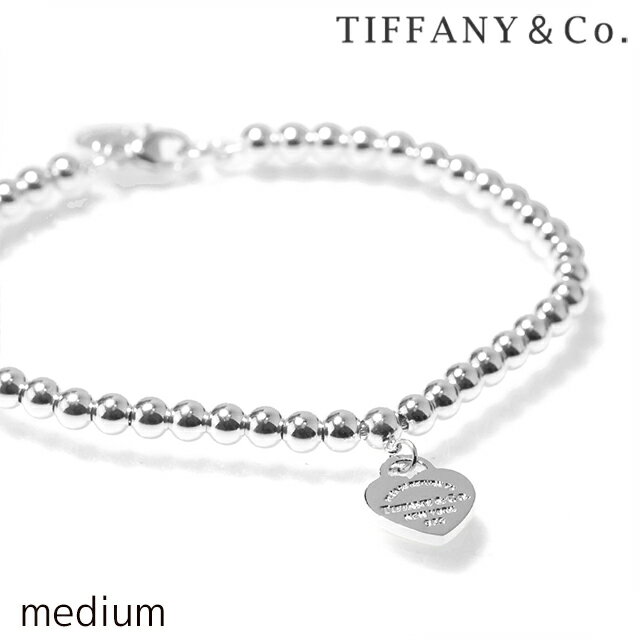Silver - ティファニー ブレスレット レディース ブランド TIFFANY＆Co. Return to Tiffany medium ビーズ 海外限定モデル 23984024 シルバー アクセサリー