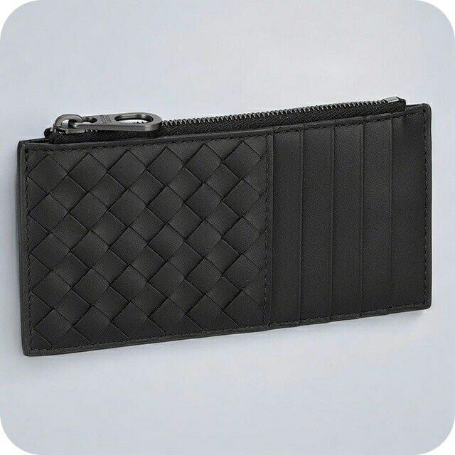 ボッテガ・ヴェネタ コインケース メンズ ブランド イントレチャート 566430 V47W1 1275 BOTTEGA VENETA ブラック ◆ボッテガ・ヴェネタ（BOTTEGA VENETA）は、1966年にイタリアのヴェネト州ヴィチ...