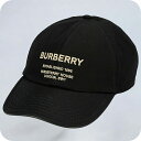 バ−バリ− キャップ メンズ ブランド BURBERRY 8068034 L ブラック