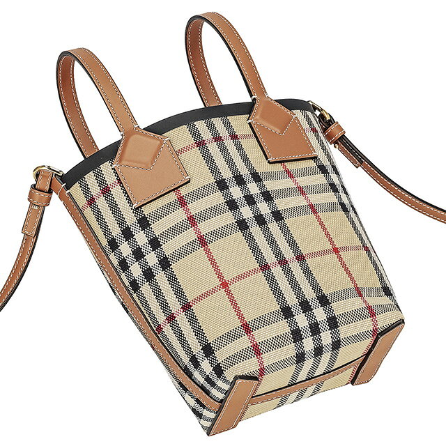 バ−バリ− ハンドバッグ レディース ブランド BURBERRY チェック 8070461 ベージュ beeight-10017586 Infinitown サンプル画像2