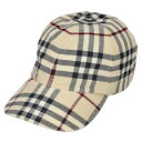 バ−バリ− キャップ メンズ レディース ブランド BURBERRY 8073370 L ベージュ