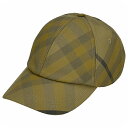 バ−バリ− キャップ メンズ レディース ブランド BURBERRY 8082671 L ブラウン
