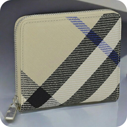 \さらに+9倍★27日02時まで/ バ−バリ− 二つ折り財布 メンズ レディース ブランド BURBERRY チェック 8087322 ベージュ \さらに+9倍★27日02時まで/ バ−バリ− 二つ折り財布 メンズ レディース ブランド BURBERRY チェック 8087322 ベージュ