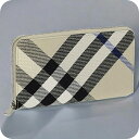 \スーパーSALE★最大さらに+9倍/ バ-バリ- 長財布 メンズ ブランド BURBERRY チェック 8087323 ベージュ