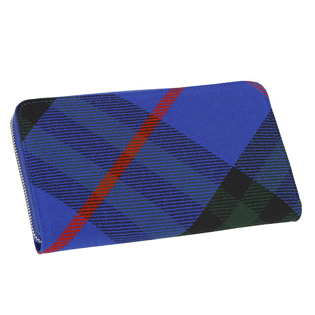 バ−バリ− 長財布 メンズ BURBERRY チェック 8089609 ブルー ウォレット ブランド 高級 おしゃれ 実用的 beeight-10017479 Infinitown サンプル画像2