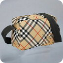 \今ならさらに+9倍/ バ−バリ− ショルダーバッグ メンズ ブランド BURBERRY チェック 8091320 ベージュ
