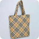 \今ならさらに+9倍/ バ−バリ− トートバッグ メンズ ブランド BURBERRY チェック 8097716 ベージュ