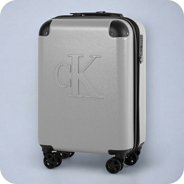 111 L+ - カルバンクライン スーツケース メンズ レディース ブランド Calvin Klein LH118LN3 HGR S グレー