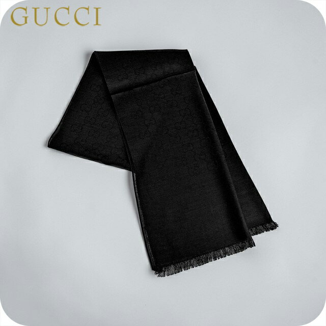 樂天商城 - グッチ ストール メンズ レディース ブランド GUCCI 165904-3G646 1000 ブラック