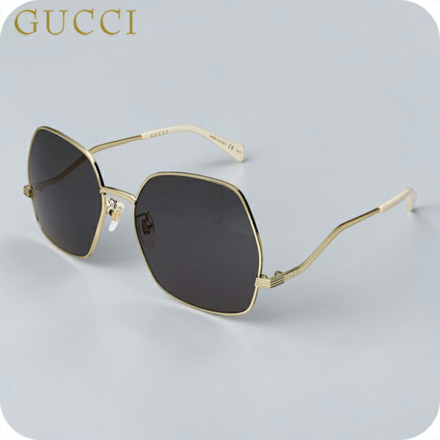 Rakuten - グッチ サングラス レディース ブランド GUCCI GG0972S 001 ゴールド