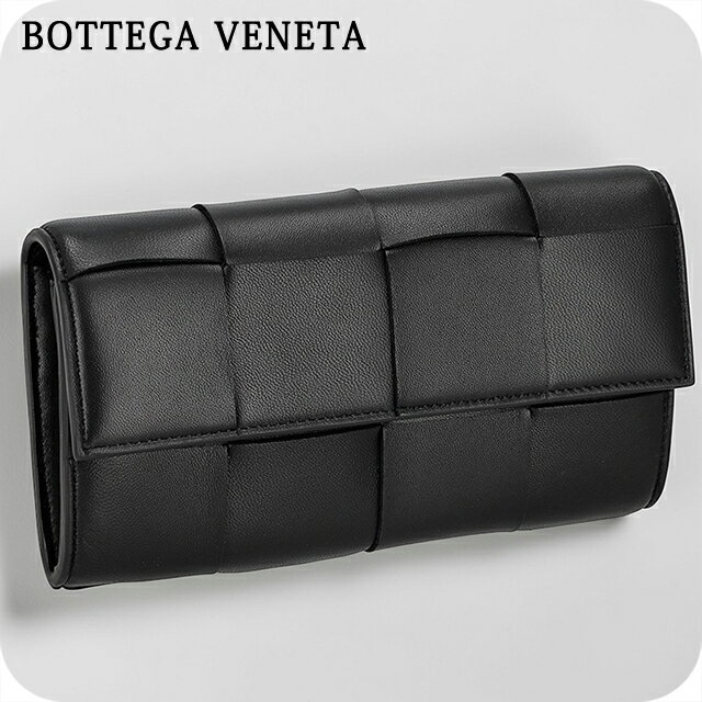 BOTTEGA VENETA - ボッテガ・ヴェネタ 長財布 レディース ブランド BOTTEGA VENETA レザー Italy 742694-V3UO3 8425 ブラック