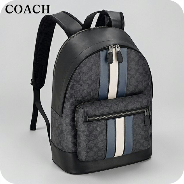 樂天商城 - コーチ バックパック メンズ ブランド COACH Philippines CV922 QBOH0 チャコール/デニム/チョーク 旅行カバン ブランド 高級 おしゃれ プレゼント 男性 実用的 かっこいい