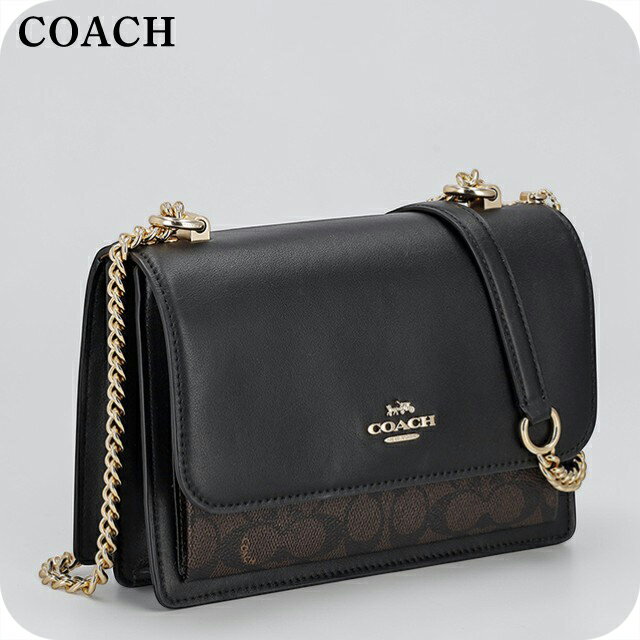 COACH - コーチ ショルダーバッグ レディース ブランド COACH Cambodia CV978 IMXAQ ダークブラウン/ブラック 斜めがけ 高級 おしゃれ プレゼント 女性 実用的 かわいい